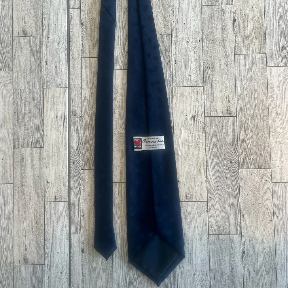Vintage Men’s Tie Disney’s Goofy By Cervantes Navy‎ Blue 56” Long 3.75” Wide